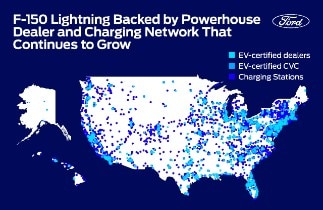 F-150 Lightning Pro Dealer and Charging Network
